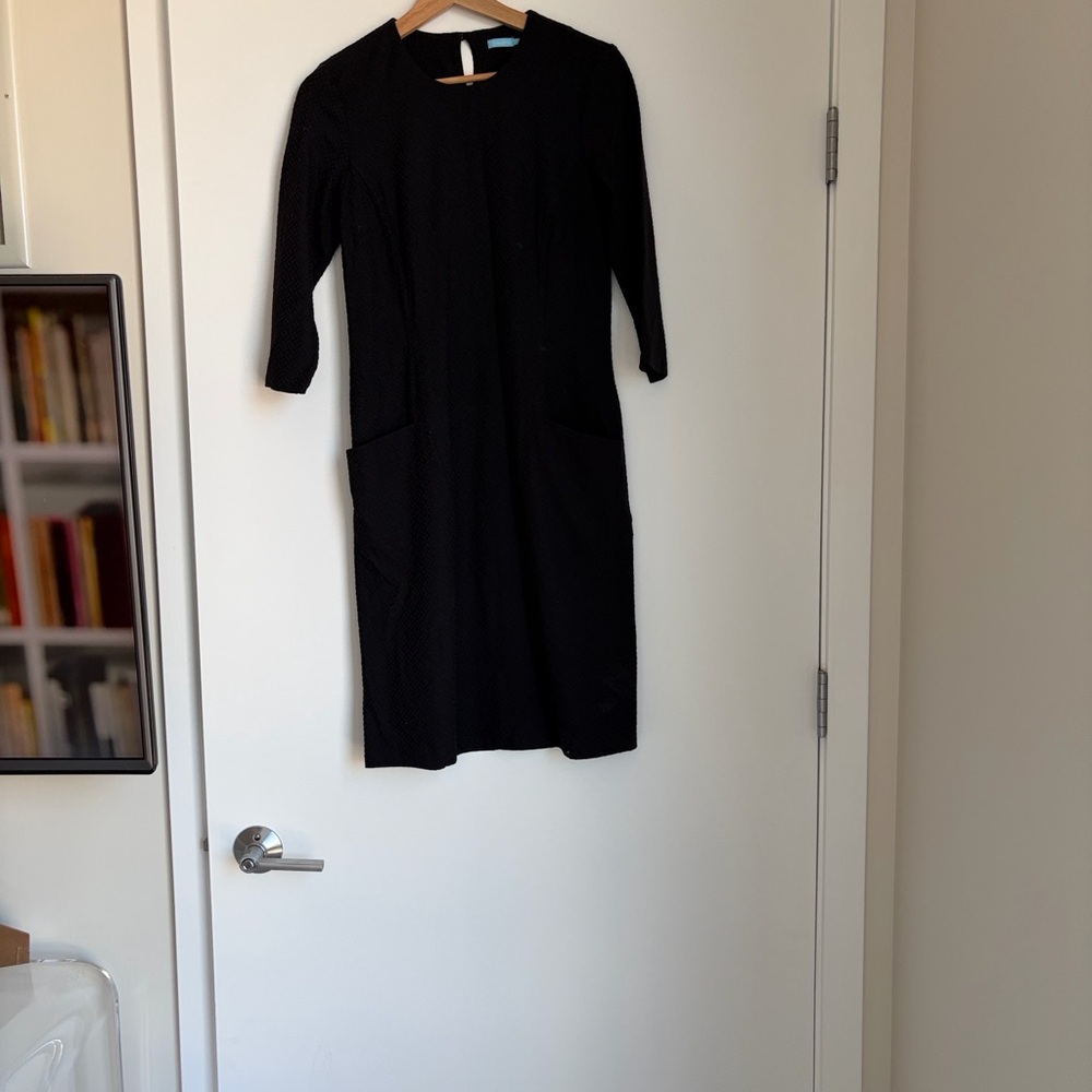 Chic Black Long Sleeve Dress